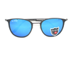 Blue Polarized (UV protection) lens with metal frame