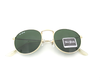 UV protection bottle green lens (glass)  with golden metal frame