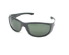 Polarized bottle green lens with black sheet frame (Sports) ,slightly curve shape. Especially, for bike riding.